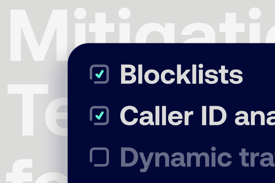 Robocall & Text Spam Mitigation Template