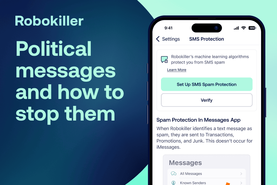 Political messages & how to stop them